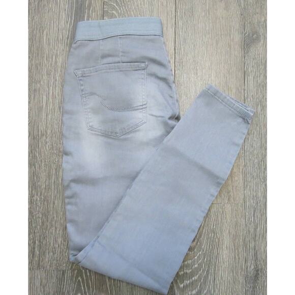 SIGNATURE LEVIS *NWT* Modern Ankle Jegging Size 4 Elastic Waist Mid Rise Gray - Picture 6 of 10